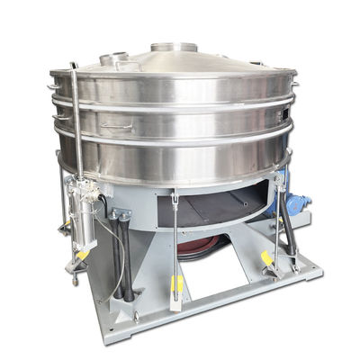 Food-grade stainless steel tumbler screening machine for accurate and layered material separation