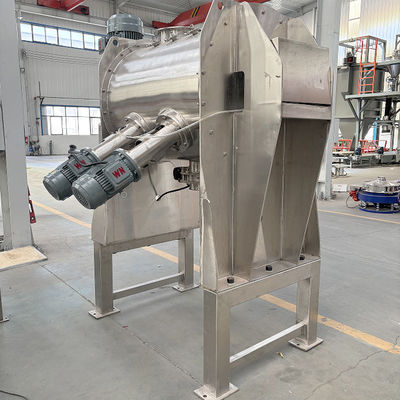 Plow Mixer For Chemical And Food Industries High Mixing EfficiencyLow Energy Consumption