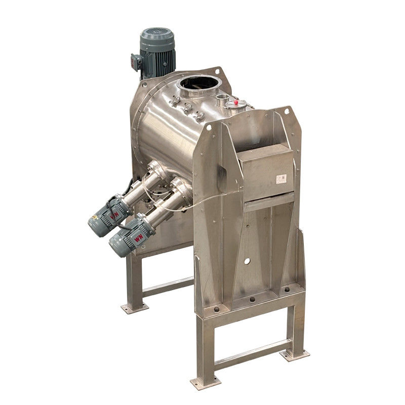 Plow Mixer For Chemical And Food Industries High Mixing EfficiencyLow Energy Consumption