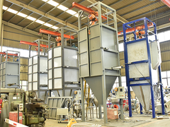 دستگاه باز کردن کیسه 500 - 2000 کیلوگرمی با سیستم توزین